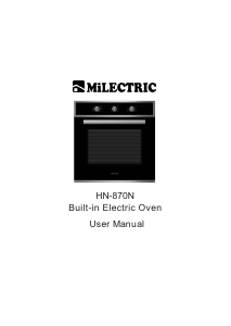 Manual Milectric HN-870N Oven