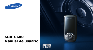 Manual de uso Samsung SGH-U600 Teléfono móvil