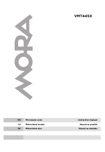 Handleiding Mora VMT 445 X Magnetron