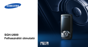 Használati útmutató Samsung SGH-U600B Mobiltelefon