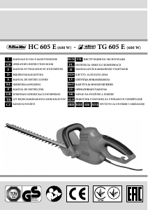Руководство Oleo-Mac HC 605 E Кусторез