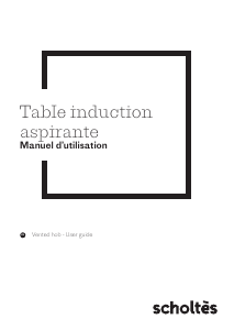 Mode d’emploi Scholtès SOTH1900B Table de cuisson