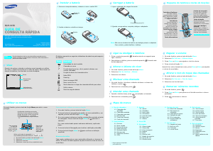 Manual Samsung SGH-X150L Telefone celular