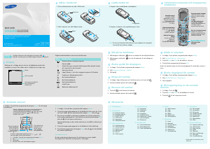 Bruksanvisning Samsung SGH-X160 Mobiltelefon