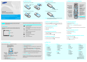 Instrukcja Samsung SGH-X160B Telefon komórkowy