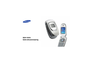 Handleiding Samsung SGH-X461 Mobiele telefoon