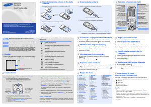 Manuale Samsung SGH-X530 Telefono cellulare