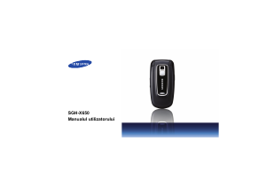 Manual Samsung SGH-X650 Telefon mobil