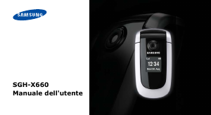 Manuale Samsung SGH-X660 Telefono cellulare
