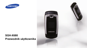 Instrukcja Samsung SGH-X680 Telefon komórkowy
