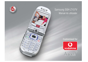 Manual Samsung SGH-Z107V Telefone celular