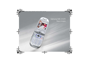 Mode d’emploi Samsung SGH-Z107V Téléphone portable