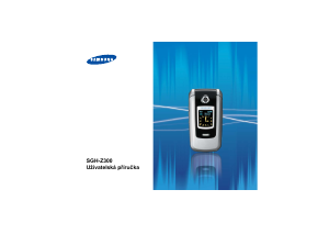 Manuál Samsung SGH-Z300 Mobilní telefon