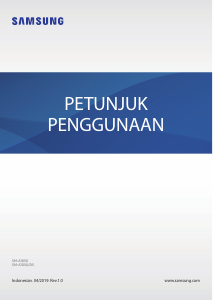 Panduan Samsung SM-A105G/DS Galaxy A10 Telepon Seluler
