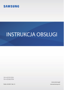 Instrukcja Samsung SM-A225F/DSN Galaxy A22 Telefon komórkowy