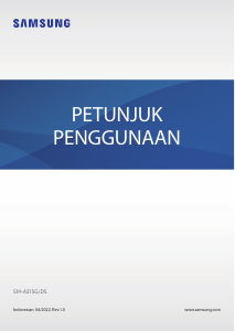 Panduan Samsung SM-A315G/DS Galaxy A31 Telepon Seluler