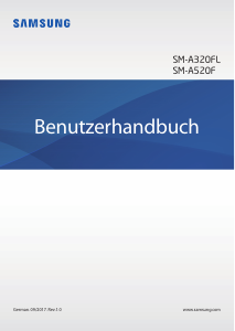 Bedienungsanleitung Samsung SM-A320FL Galaxy A3 Handy
