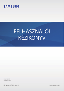Használati útmutató Samsung SM-A405FN/DS Galaxy A40 Mobiltelefon