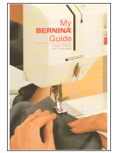 Manual Bernina 1130 My Bernina Sewing Machine