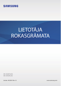 Rokasgrāmata Samsung SM-A505FN/DS Galaxy A50 Mobilais tālrunis
