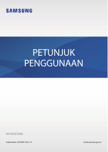Panduan Samsung SM-A515F/DSN Galaxy A51 Telepon Seluler