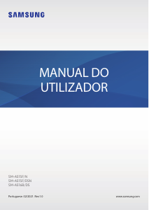 Manual Samsung SM-A516B/DS Galaxy A51 Telefone celular