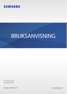 Bruksanvisning Samsung SM-A516B/DS Galaxy A51 Mobiltelefon