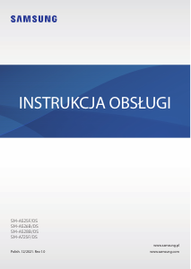 Instrukcja Samsung SM-A525F/DS Galaxy A52 Telefon komórkowy