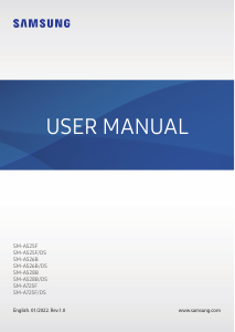 Manual Samsung SM-A526B/DS Galaxy A52 Mobile Phone