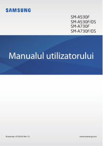 Manual Samsung SM-A530F/DS Galaxy A8 Telefon mobil