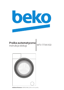 Instrukcja BEKO WTV 7734 XS0 Pralka
