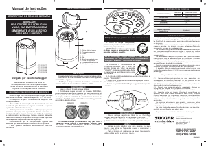 Manual Suggar CT1501PR Máquina de secar roupa