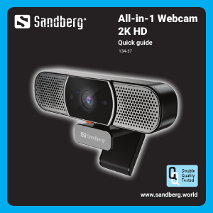 Manual de uso Sandberg 134-37 Webcam