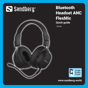Manual Sandberg 126-36 Headset