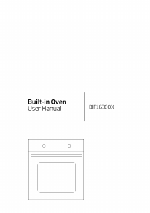 Handleiding BEKO BIF 16300 Oven