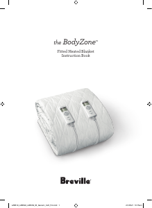 Manual Breville LZB538 The BodyZone Electric Blanket