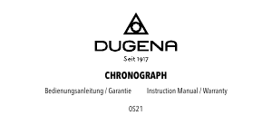 Manual Dugena Dakar Chrono Watch