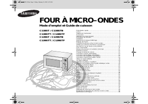 Mode d’emploi Samsung C138STF Micro-onde