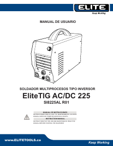 Handleiding Elite SI8225AL Lasapparaat