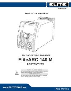 Manual de uso Elite SI6140 Maquina de soldar