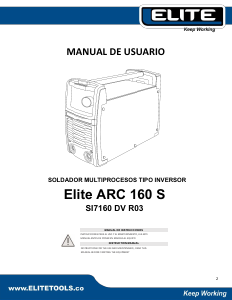 Handleiding Elite SI7160 Lasapparaat