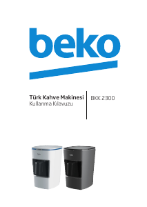 Kullanım kılavuzu BEKO BKK 2300 Kahve makinesi