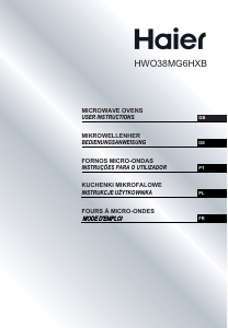 Mode d’emploi Haier HWO38MG6HXB Micro-onde
