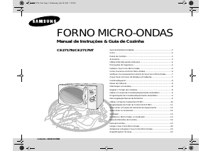 Manual Samsung CE2717N Micro-onda