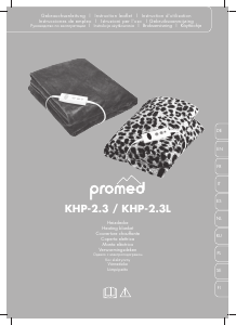 Manual de uso Promed KHP-2.3 Manta eléctrica