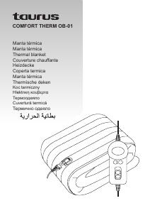 Manuale Taurus OB-01 Comfort Therm Coprimaterasso elettrico