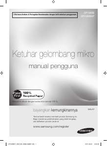 Panduan Samsung CP1395EST Microwave