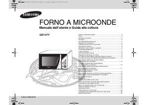 Manuale Samsung GE107Y-S Microonde