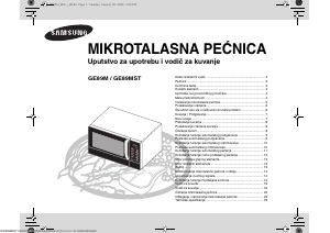 Priručnik Samsung GE89MST Mikrovalna pećnica