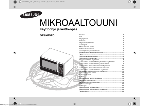 Käyttöohje Samsung GE89MSTC Mikroaaltouuni